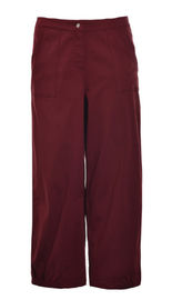 Two Pocket Bags Women' Skinny Stretch Trousers , Ladies Slim Red Pants With All Size